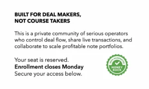 For Deal Makers not Course Takers